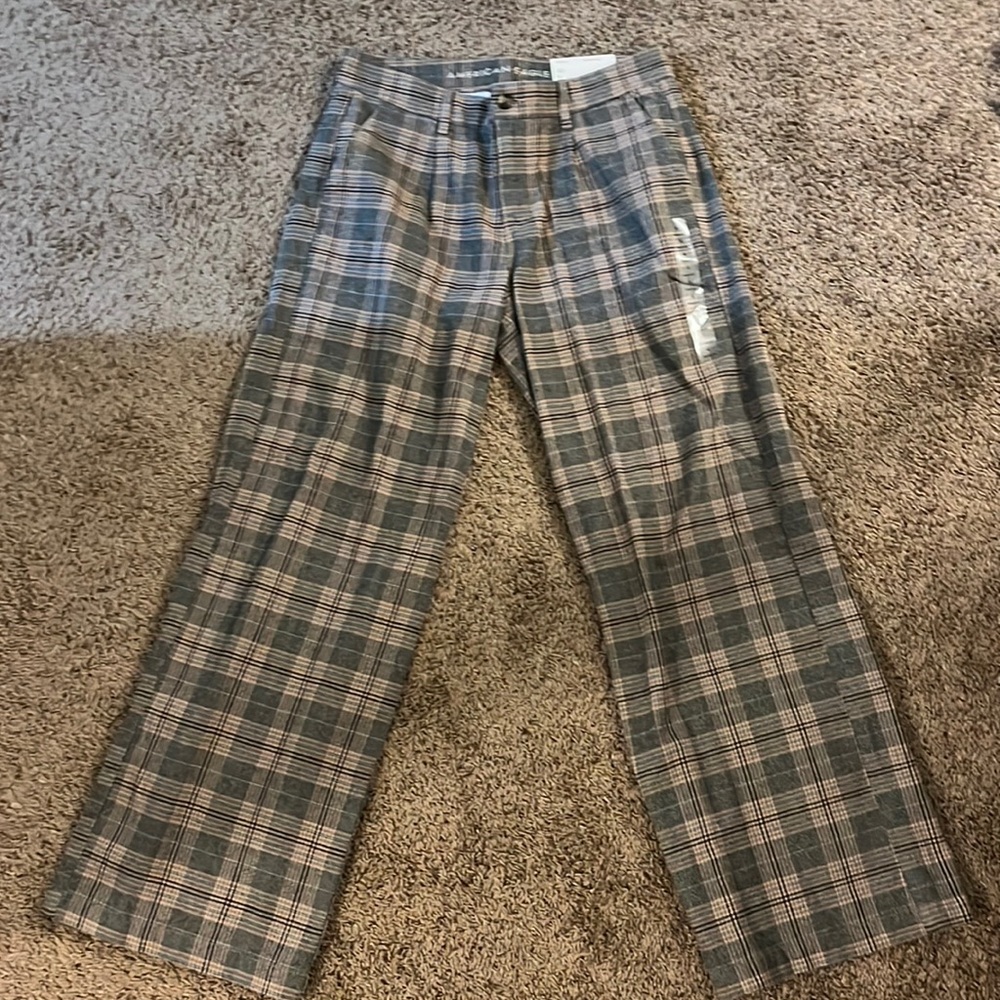 Brand New American Eagle Plaid Skater Pant